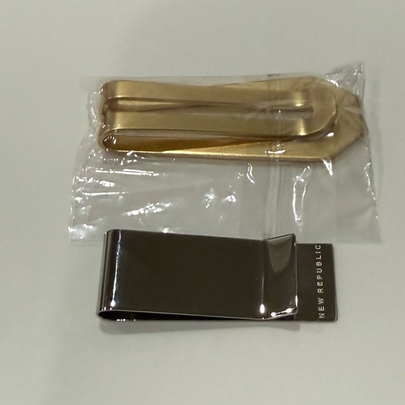 Gold and Silver Money Clip - Picture 2 of 4